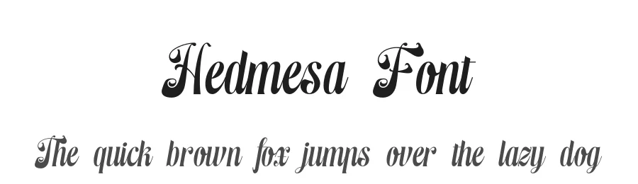 Hedmesa Font by timelesstype.co — Display Font