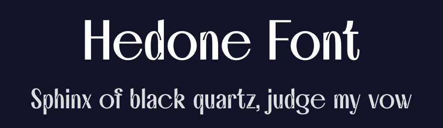 Hedone Font by Jehoo Creative — Sans Serif Font — thumbnail 2