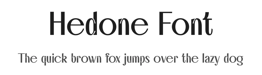 Hedone Font by Jehoo Creative — Sans Serif Font