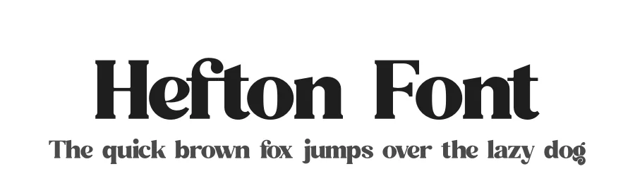 Hefton Font by vpcreativeshop — Display Font