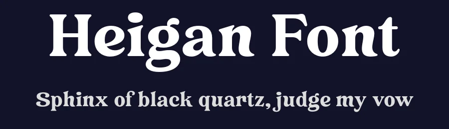 Heigan Font by grezlinestudio — Decorative Font — thumbnail 2