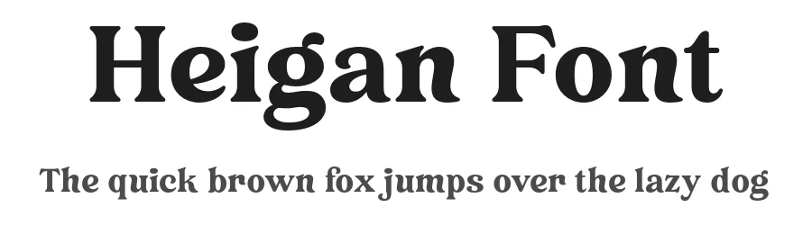 Heigan Font by grezlinestudio — Decorative Font
