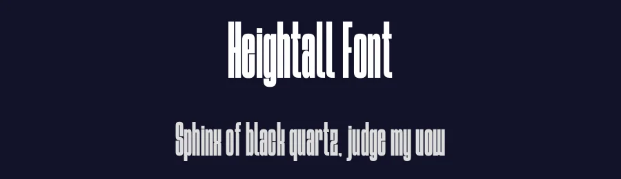 Heightall Font by Funtype — Decorative Font — thumbnail 2