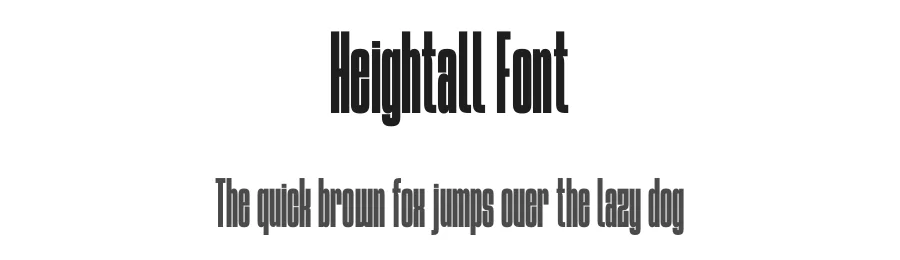 Heightall Font by Funtype — Decorative Font