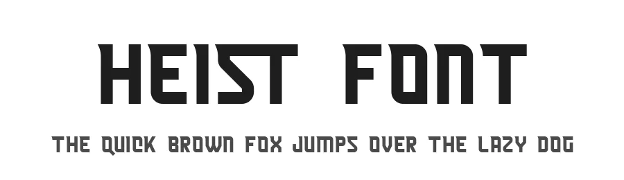 Heist Font by Nyalaapi — Display Font