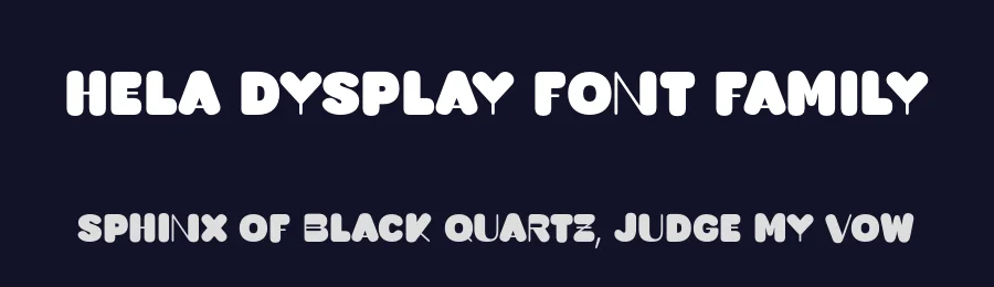 Hela Dysplay Font Family by Renegade Fonts — Display Font — thumbnail 2