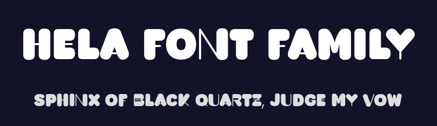 Hela Font Family by Renegade Fonts — Display Font — thumbnail 2