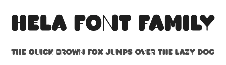 Hela Font Family by Renegade Fonts โ Display Font