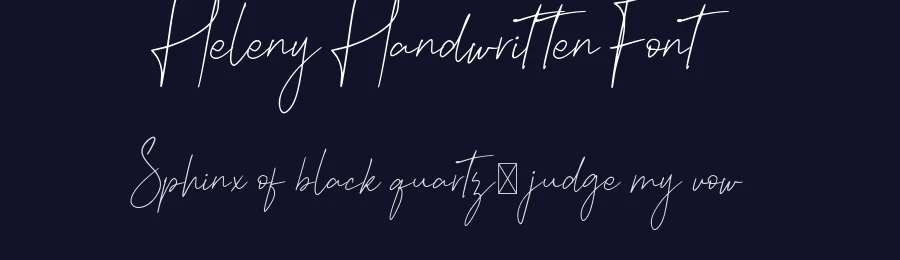 Heleny Handwritten Font by craftsupplyco — Script Handwritten Font — thumbnail 2