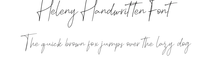 Heleny Handwritten Font by craftsupplyco — Script Handwritten Font