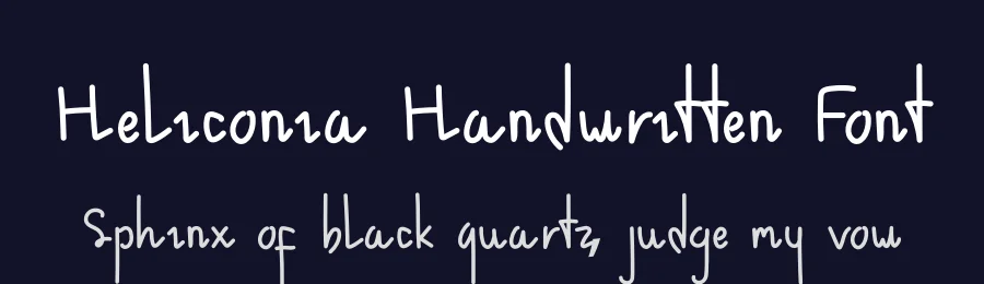 Heliconia Handwritten Font by andikastudio — Script Handwritten Font — thumbnail 2