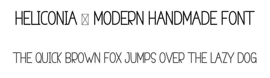 Heliconia – Modern Handmade Font by inermediaSTUDIO — Display Font
