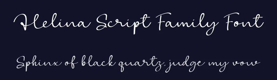 Helina Script Family Font by Balevgraph Studio — Script Handwritten Font — thumbnail 2