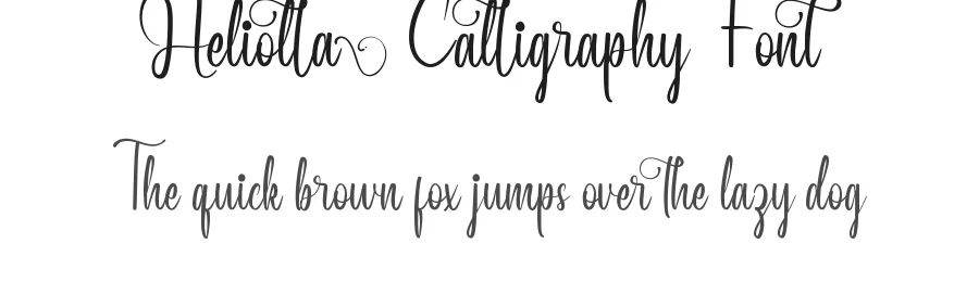 Heliolla Calligraphy Font by noahtype — Script Handwritten Font