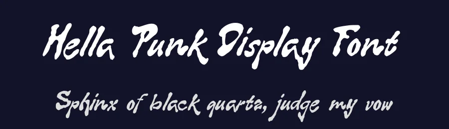 Hella Punk Display Font by Jolicia Type — Display Font — thumbnail 2