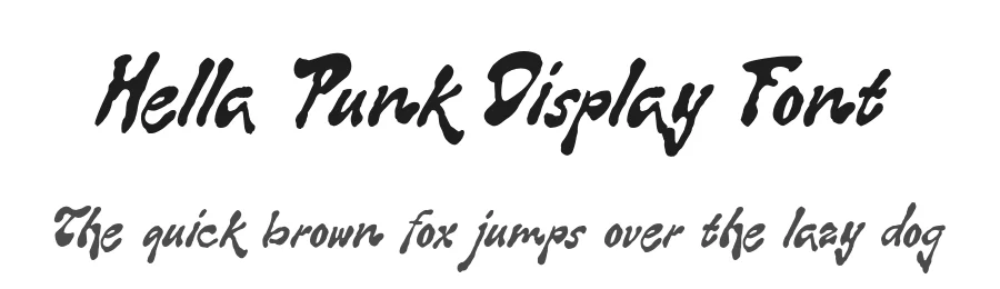 Hella Punk Display Font by Jolicia Type — Display Font