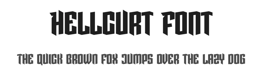 Hellcurt Font by mhdafifersya — Display Font