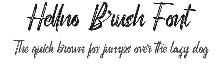 Hellno Brush Font by nihstudio — Script Handwritten Font