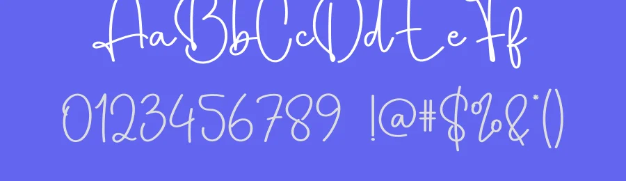 Hello Angela Script Font by creativeletter — Script Handwritten Font — thumbnail 3