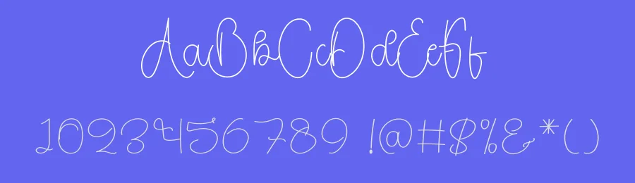 Hello Angela – Simple Handwritten Font by freshtypeink — Script Handwritten Font — thumbnail 3