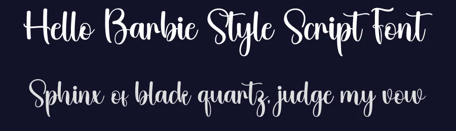 Hello Barbie Style Script Font by inermediaSTUDIO — Script Handwritten Font — thumbnail 2