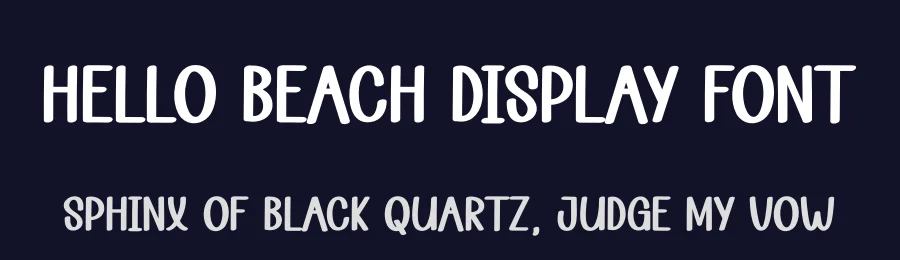 Hello Beach Display Font by andikastudio — Script Handwritten Font — thumbnail 2