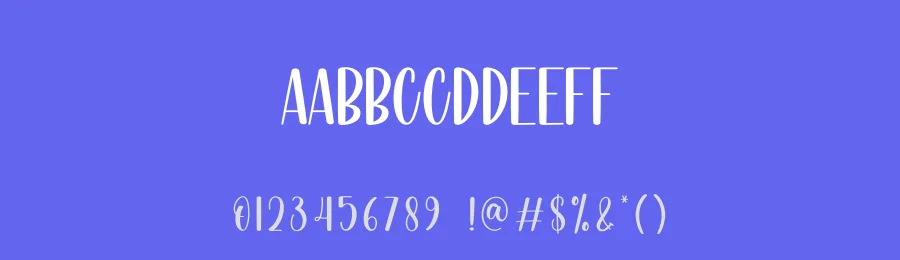 Hello Birthday Display Font by creativeletter — Display Font — thumbnail 3