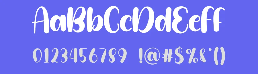 Hello Birthday Script Font by creativeletter — Script Handwritten Font — thumbnail 3