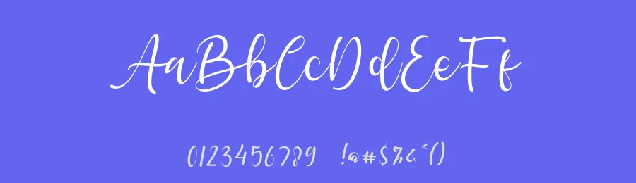 Hello Chamelia Calligraphy Font by letterenastudios — Script Handwritten Font — thumbnail 3