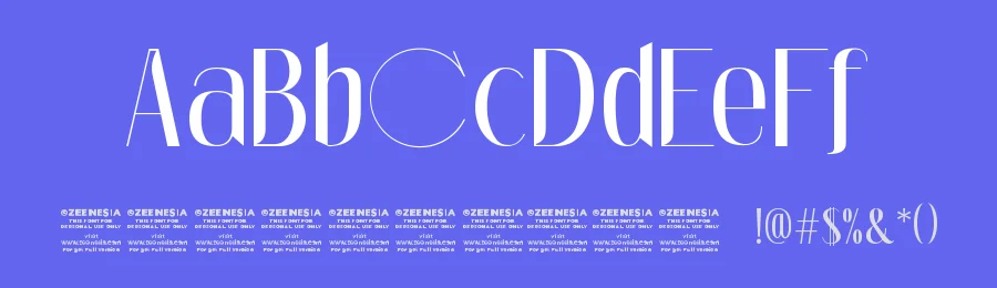 Hello Chloe Font by zeenesia — Sans Serif Font — thumbnail 3