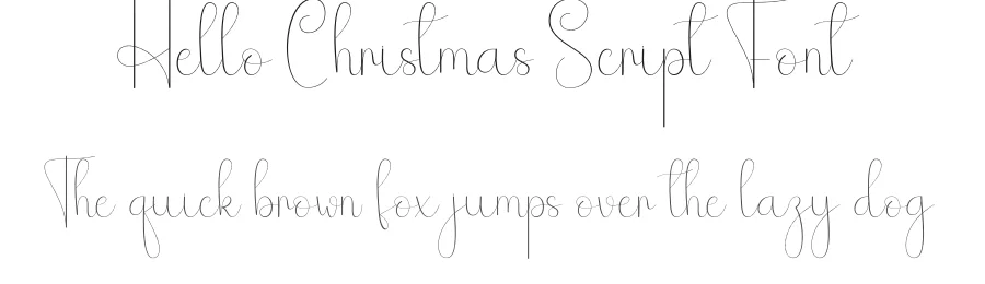 Hello Christmas Script Font by andikastudio — Script Handwritten Font