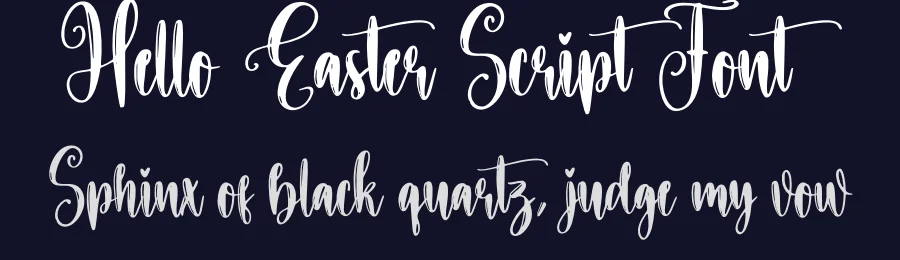 Hello Easter Script Font by creativeletter — Script Handwritten Font — thumbnail 2