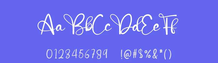 Hello Enjoyment Calligraphy Font by creativeletter — Script Handwritten Font — thumbnail 3