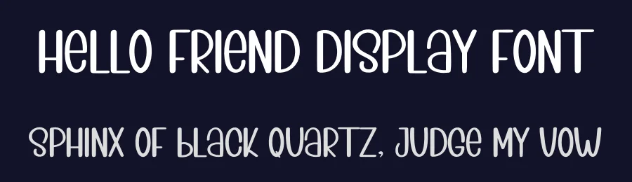 Hello Friend Display Font by inermediaSTUDIO — Script Handwritten Font — thumbnail 2