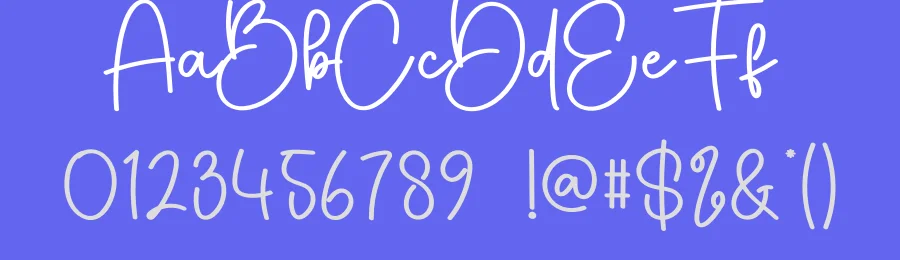 Hello George Script Font by creativeletter — Script Handwritten Font — thumbnail 3