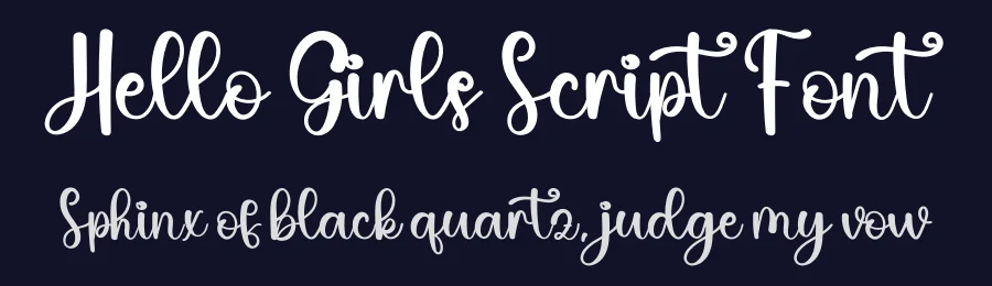 Hello Girls Script Font by inermediaSTUDIO — Script Handwritten Font — thumbnail 2