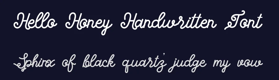 Hello Honey Handwritten Font by inermediaSTUDIO — Script Handwritten Font — thumbnail 2