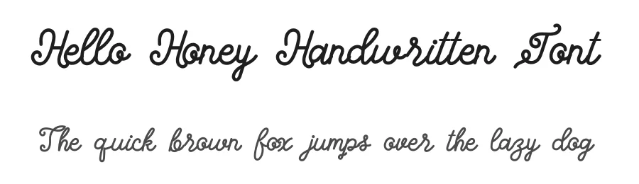 Hello Honey Handwritten Font by inermediaSTUDIO — Script Handwritten Font