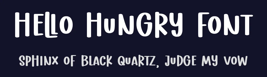 Hello Hungry Font by Allouse.Studio — Script Handwritten Font — thumbnail 2