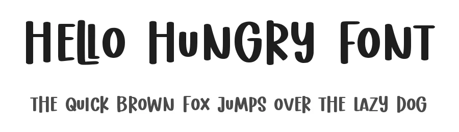 Hello Hungry Font by Allouse.Studio — Script Handwritten Font