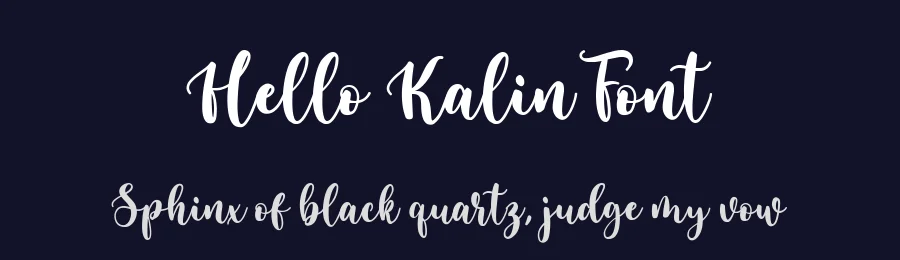 Hello Kalin Font by metafontsy — Script Handwritten Font — thumbnail 2