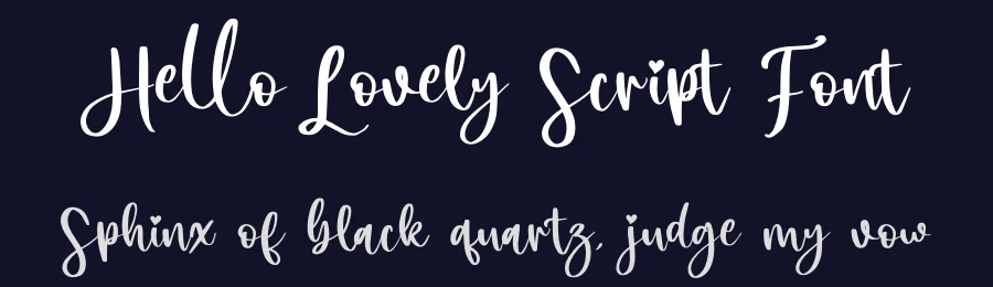 Hello Lovely Script Font by letterenastudios — Script Handwritten Font — thumbnail 2