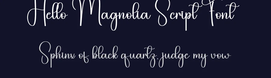 Hello Magnolia Script Font by andikastudio — Script Handwritten Font — thumbnail 2