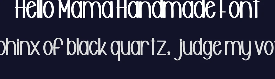 Hello Mama Handmade Font by inermediaSTUDIO — Display Font — thumbnail 2