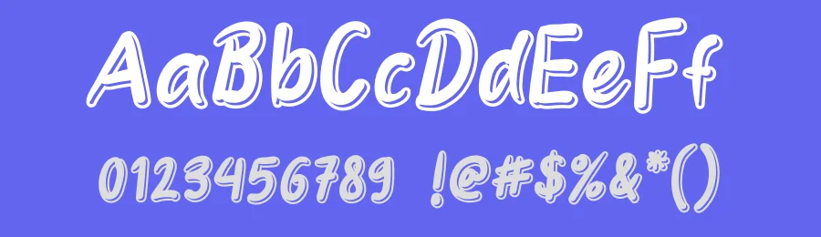 Hello many Display Font by andikastudio — Display Font — thumbnail 3