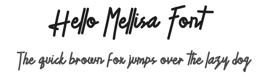 Hello Mellisa Font by Eddy Goodboy — Script Handwritten Font