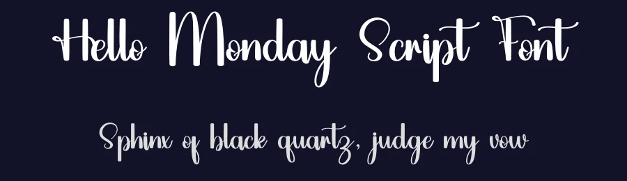 Hello Monday Script Font by inermediaSTUDIO — Script Handwritten Font — thumbnail 2