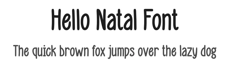 Hello Natal Font by Marvadesign — Script Handwritten Font