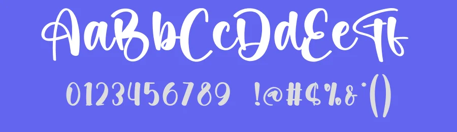 Hello Party Script Font by creativeletter — Script Handwritten Font — thumbnail 3