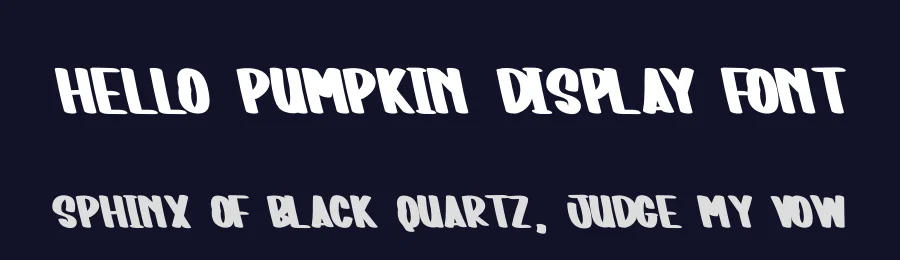 Hello Pumpkin Display Font by andikastudio — Display Font — thumbnail 2